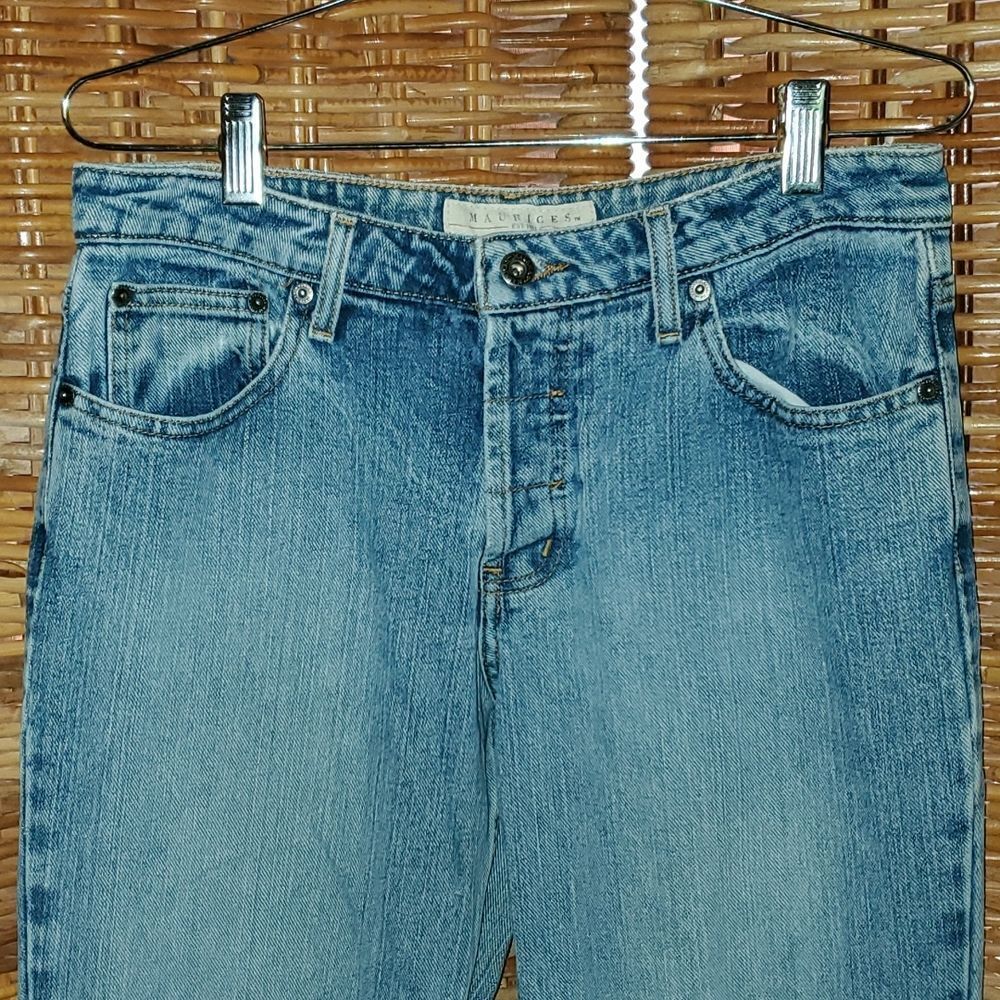 Matrices Jeans Low Rise Flares 7/8 Short - Picture 2 of 9
